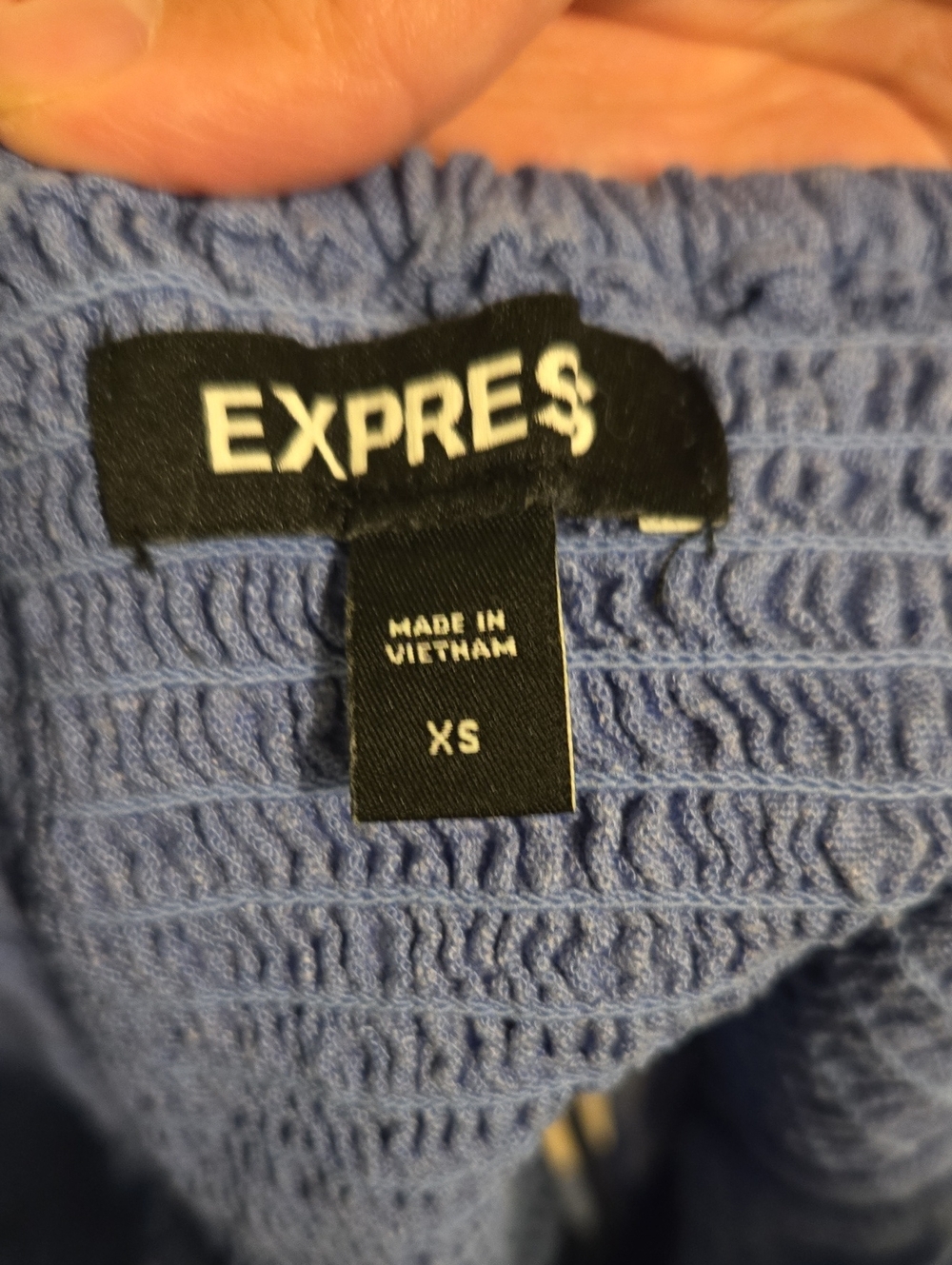 Express Blue Tank Top - Picture 4 of 4
